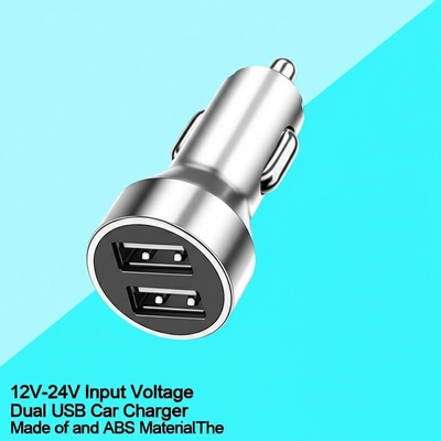 खरीदें 12V-24V डुअल USB कार चार्जर 2.4A 3.0A आउटपुट के साथ EU AU UK US के लिए online manufacture